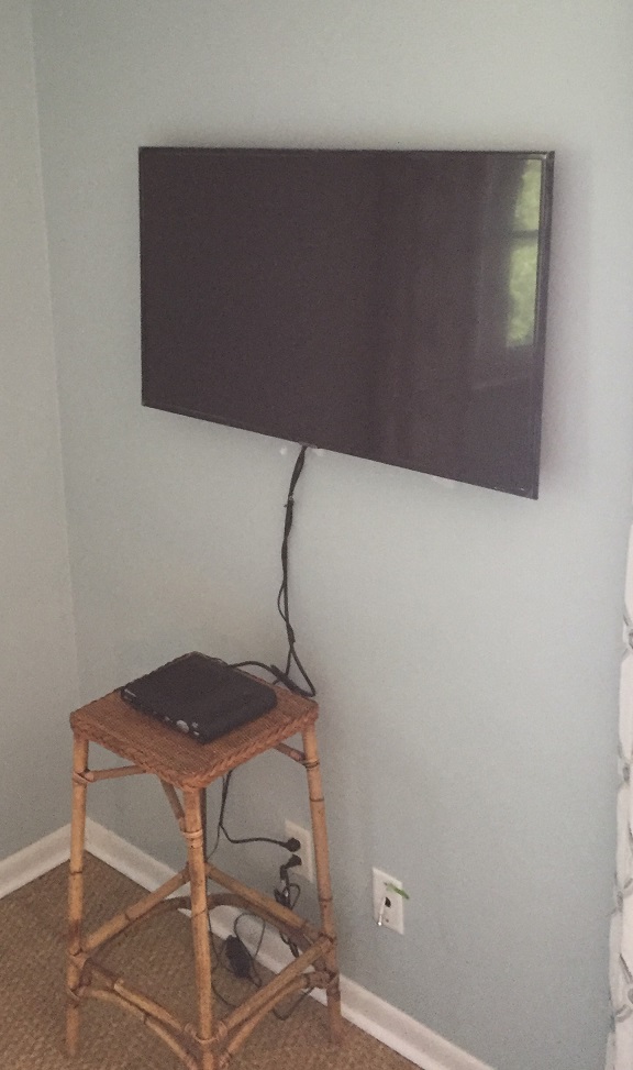 Wall mount television