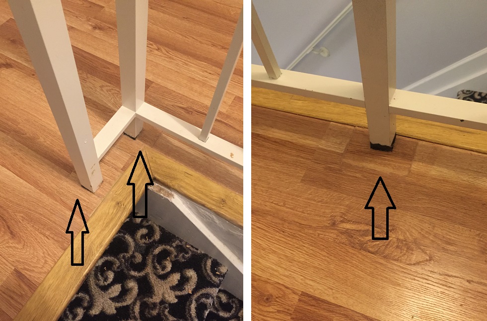 Wood flooring patch install